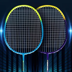 New Design High Quality Full Iron Badminton Racket All in one Badminton Racket