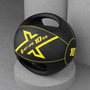 New Design Medicine Ball With Dual Grip Handle Weight Exercise Ball