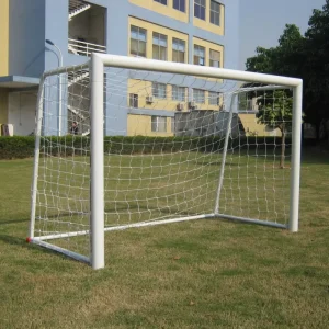 New Design Portable Metal Goal Post Folding Aluminium Football Goals Portable Foldable Soccer Goals for Home Training