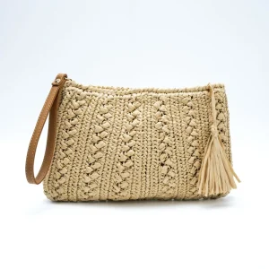 New Fashion Handbag for Women Paper Woven Bag Handmade Beach Bags Handbags for Women Luxury