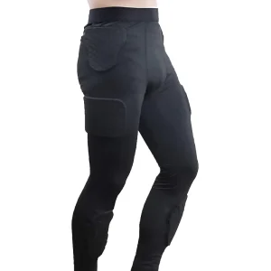 New Man Rugby 3D Protection Protective Padded American Football Black Goalkeeper Pants