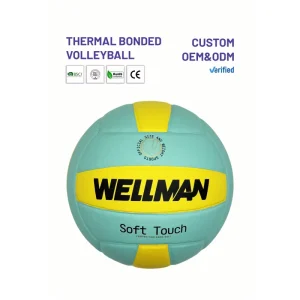 New Style Indoor Outdoor Size 5 Volleyball Soft Leather with PU Material Inflatable Ball