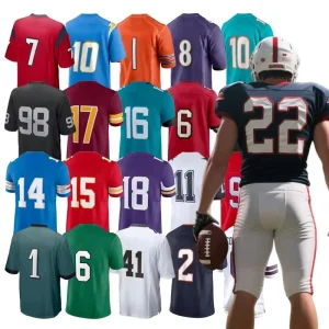 New Style Rugby Football Wear USA Football Uniform Embroidered Stitched American Football Jersey
