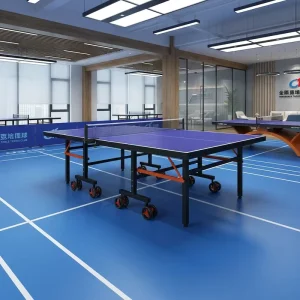 New Style Table Tennis Table with Universal Wheel Pro Folding Pingpong Table Return Board Indoor Table Tennis Table