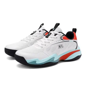 New Tennis Shoes with Lightweight Shock absorbing Rubber Outsole for Both Men and Women’s Competition Shoes