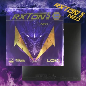 New Upgrade Rxton 5Neo Table Tennis Racket Rubber High Speed Spin Professional ITTF Approved Rubber Table Tennis