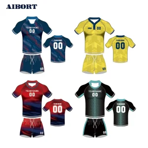 New Zealand Australia Fiji Rugby Jersey Shorts Island Style Sublimation Rugby Uniforms Custom Sportswear