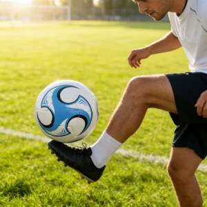 Newest PVC Leather Affordable Price and High Quality Football Custom Match Soccer Ball Size 5 for Match