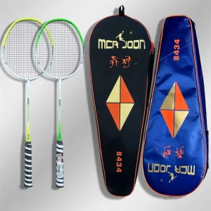 Nice Color High Quality 2 Player Badminton Racquets Set Double Rackets Stylish Complete Sets