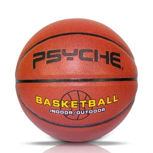 No 6 No 7 PU Basketball Brown for Teenagers Adults Middle School Entrance Exam Training Durable Non Slip