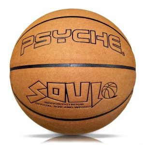 No 7 HF 7041 Cowhide Suede Basketball Butyl Rubber Bladder 950g Adults Middle School Students Indoor Outdoor Training