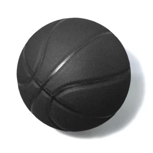 No Logo Black Composite Basketball Custom Game Basketball