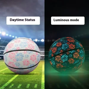 No.7 Adult Basketball Luminous Size 7 PU Design for Training and Play Personalized Ball for Students and Children