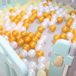 Non Toxic PE Play Pit Balls Anti Collision Durable 8cm Large Bulk For School Gymnasium Soft Structures