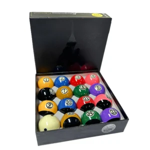 Numbers 2-1/4inch 57.2mm 16pcs/box Billiard Pool Ball Set