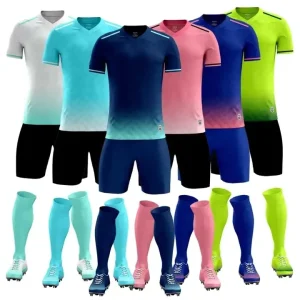 OEM Custom 100% Sublimation Soccer Uniform Training Football Shirt Men’s Custom Football Uniforms Soccer Jerseys