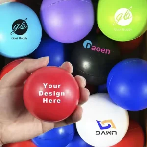 OEM Custom PU Foam Stress Ball Custom Logo Promotion Gift Anti Soft Stress Ball With Custom Logo