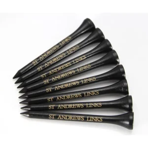OEM Custom Printed Colored Logo Wooden Golf Tees Gift Box Packaging Golf Tees