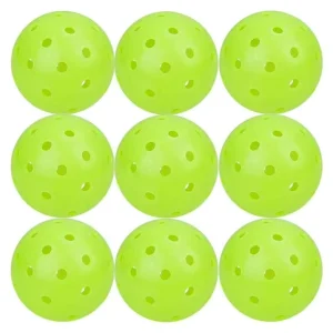 OEM Custom Professional 40 Holes Pickleball Balls Regulation 26 g Competition PE Material No Seam Piece Durable