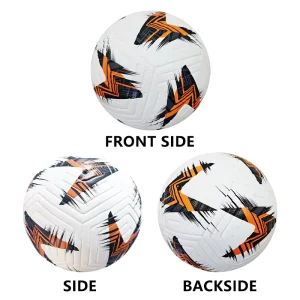 OEM Custom Professional Soccer Balls Size 5 Durable Machine Stitched for Men Training and Match