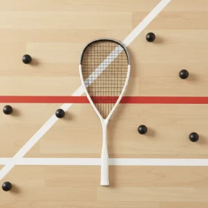 OEM Custom Squash Racket Full Carbon Fiber Lightweight Power Control Technology For Advanced Competition Players
