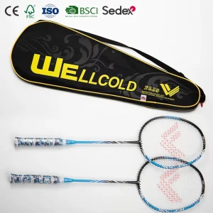 OEM Customizable Badminton Set Export Quality Carbon Fiber Material Professional Grade Lightweight Beginner Friendly