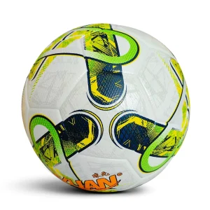 OEM Customization Size 5 Thermal Bonded Lightweight Eco Friendly Soccer Ball PU Quality for Professional Training