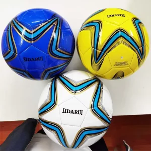 OEM Customized Logo PVC Size 5 Outdoor Soccer Ball Durable Football
