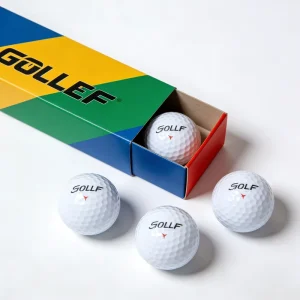 OEM High Quality Custom Logo Practice Balls High Bounce Performance PU Golf Balls for Training and Game