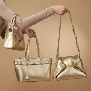 OEM Ladies Luxury Woman Hand Bags Fashion Cowhide Genuine Leather Women Shoulder Crossbody Tote Bags
