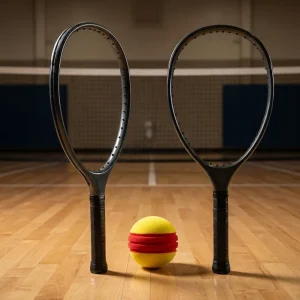 OEM Lightweight Durable Eco Friendly Carbon Fiber Polyester Net Tennis Racket
