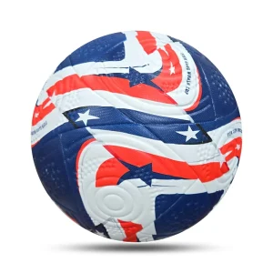 OEM Manufactured Thermal Bonded Soccer Ball Size 5 Official PU Leather Indoor Outdoor Football Ball