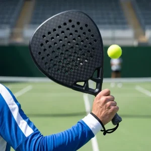 OEM Manufacturer High Quality Customized Design Light Weight Full Carbon Padel Racket