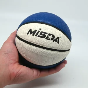 OEM Mini Palm Size 1 Blue And White Fun Toy Basketball Multicolor For Kids Children Play Desk Ornament Holiday Gift