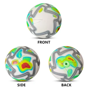OEM ODM Custom Design Soccer Ball Size 5 PU Leather Indoor Outdoor Thermal Bonded for Men Professional League