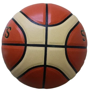 OEM ODM Custom PU Leather Basketball Size 7 Wear Resistant Match Training Basketball for Indoor Outdoor Court