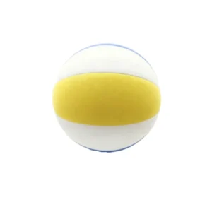 OEM ODM Customizable PU Size 5 Yellow+Blue Eco Friendly Slip Resistant Volleyball for Training or Indoor Outdoor Games