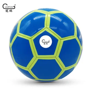 OEM/ODM Machine Sewn Shiny PVC Leather Custom Logo Promotional Soccer Ball