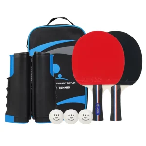 OEM ODM Premium Rubber 2mm Sponge Ping Pong Paddle Table Tennis Set Pack for Daily Training