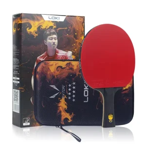 LOKI Luxury R Series 9 Stars Professional Table Tennis Racket