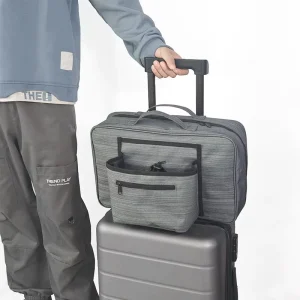 OEM Oxford Strong Heavy Duty Luggage Travel Cup Holder Attachment Suitcase Drink Carrier Coffee Mug Tumblers Carry Hands