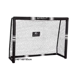 OEM Portable Steel Full Size Soccer Goal Indoor and Outdoor Football Net Portable Football Goal Supplier