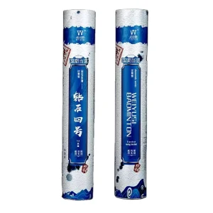 OEM Professional Level Badminton Shuttlecock Super Durable Goose Feather Diamond No.4 for Training