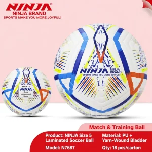 OEM Soccer Ball Manufacturer Size 5 Custom Logo Football for Brands Clubs Schools and Team Orders Supply