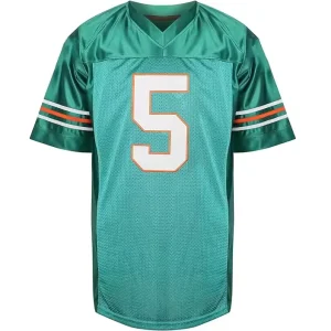 OEM Sublimation American Football Jerseys Quick Dry Mesh Athletic Football Shirt Rugby Jerseys Practice Uniform Tops
