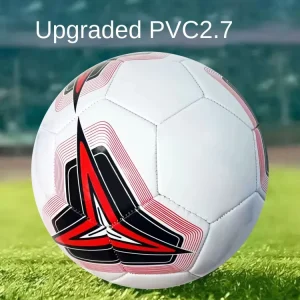 OEM Thickened Soccer Ball 2.7 PVC Durable Eco Friendly Football Adults Youth Training Machine Sewn Customize Logo Factory