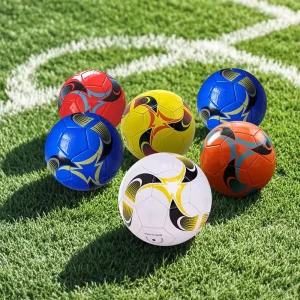 OEM&ODM Manufacturer Custom LOGO High Quality Durable PVC Soccer Balls Size 5 Football for Adults Sports Training
