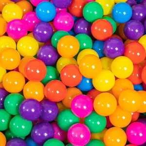 Ocean Balls 5.5 7 8cm Kids Pool Pit Bulk Plastic Elastic Bobo Balls Factory Price Colorful Balls