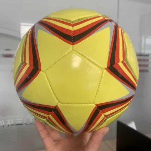 Oem Ball Factory Custom Machine Stitching Soccer Ball OEM Logo Promotional Recreational Football Bulk Supplier Size 5