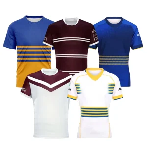Oem Custom Made 100% Polyester Breathable Penrith Panthers Nrl Australia National Men Rugby League Jerseys Shirts